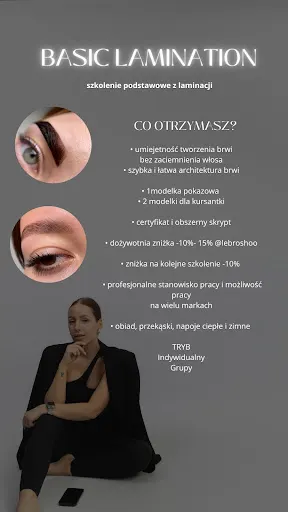 Bernadetta Kowalczyk Studio Wizerunku - Szkolenia - brwi - rzęsy - makijaż permanentny